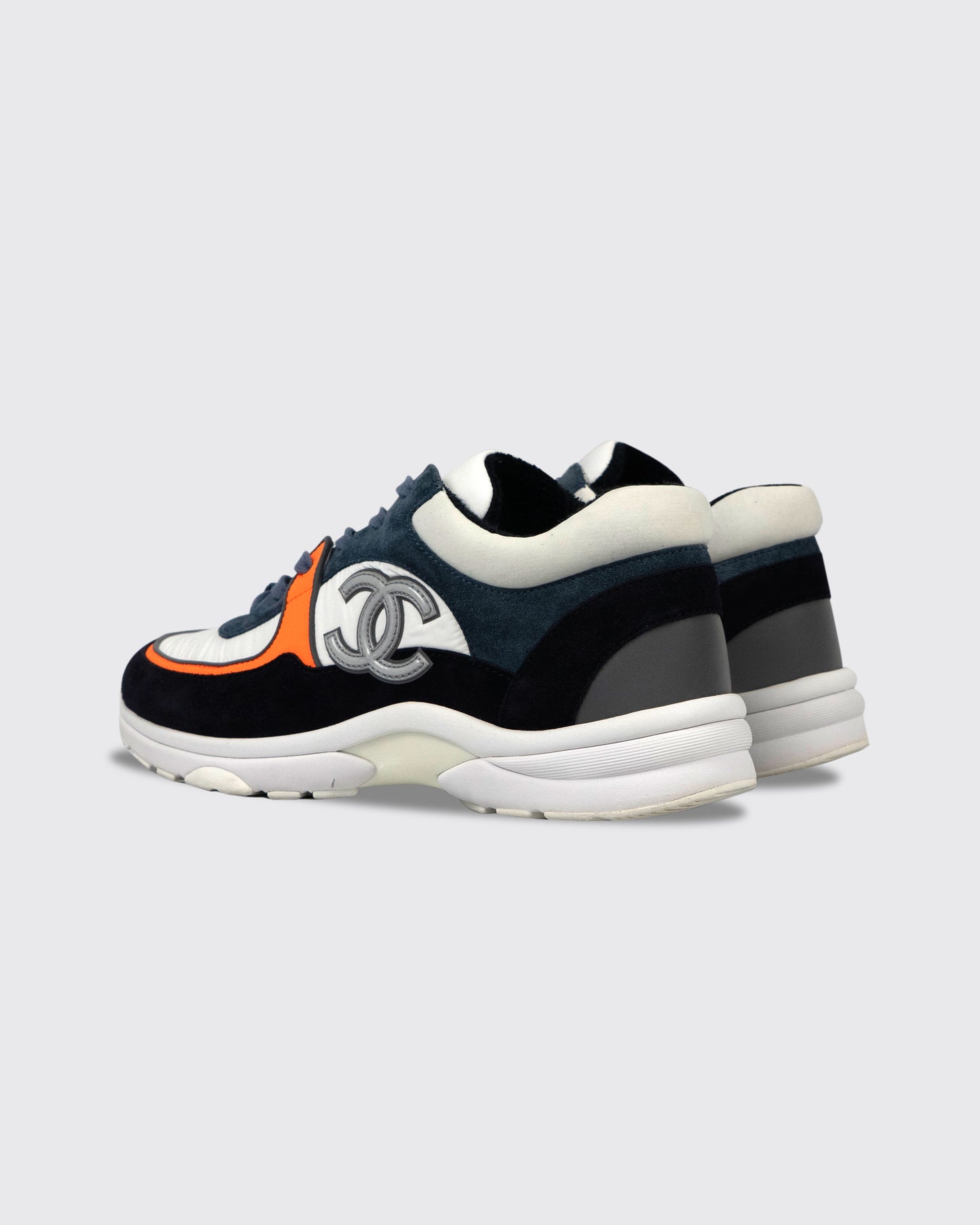 Chanel CC Suede Reflective Runner (Pre-Owned - UK6)