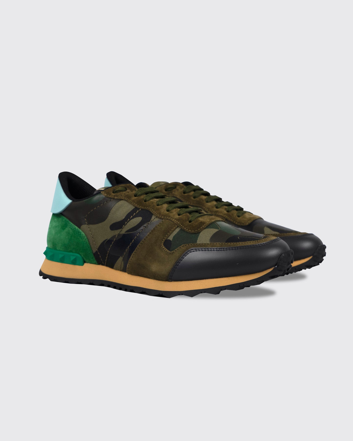 Valentino Garavani Camo Rockrunner (Brand New - UK9)